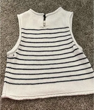 Miou Muse Boutique Sweater White Size M thumbnail 4