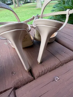 Nine West Franka Nude Patent Pointed Toe Stiletto Pumps 8.5M $95.99 thumbnail 9