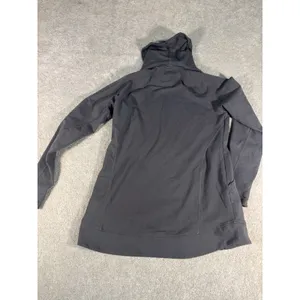 ll bean womens funnel neck sweatshirt gray small pockets thumbholes thumbnail 11