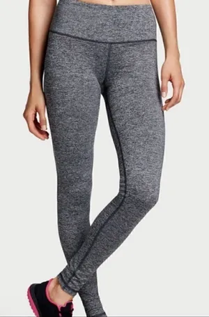 Victoria’s Secret PINK YOGA Grey Leggings Women’s Small thumbnail 1