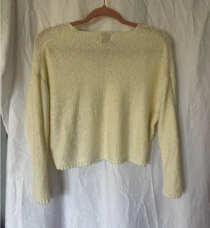 Princess Polly Cream Sweater for Women Size Small/Medium thumbnail 3