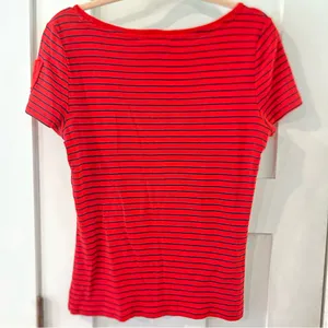Y2K preppy‎ red and navy thumbnail 1