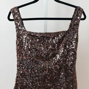 Petal + Pup Awhina sz 4 ‎ Brown Sequin Mini Dress NWT Mobwife Party thumbnail 2