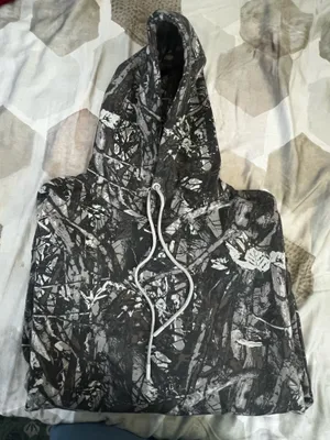 Camo hoodie Gray Size XL thumbnail 2