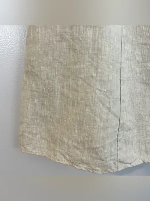DISSH Daphne Linen Strapless Mini Dress with Pockets Size 6 Natural Oatmeal thumbnail 7