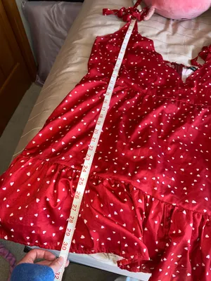 Bloom Chic Red Polka Dot Dress  thumbnail 8