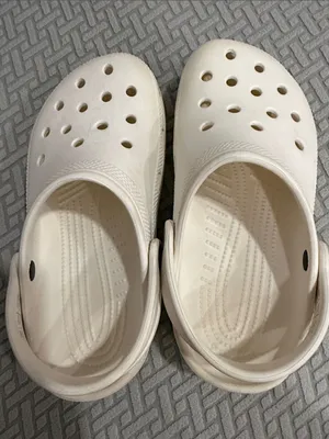 Crocs White Unisex J 3 Women’s 5 Classic Clogs boys women’s men thumbnail 5