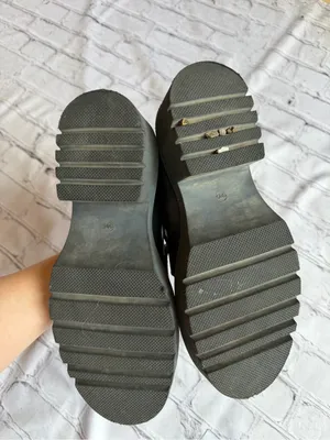 The Free People Decker Platform Penny Loafers 38.5 Grunge PreppyWhimsigoth thumbnail 6