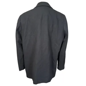 Vintage Pure New Wool Single Button Women's Blazer Size 18 Black Plus Size thumbnail 5