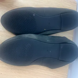 Tory Burch Black Loafers with Gold Emblem thumbnail 8