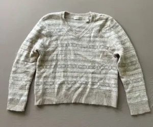 Vintage Valerie Steven’s Fair Isle Wool Knit Sweater thumbnail 1