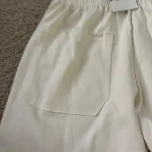 ZARA Cream Women's Wide Leg lounge Pants with elastic waistband never worn thumbnail 8