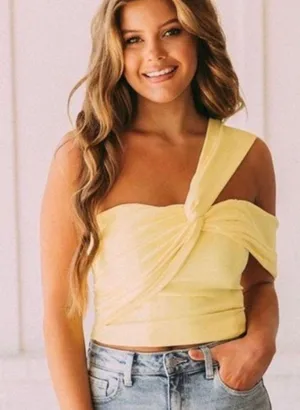 These Three Boutique Yellow Top thumbnail 2