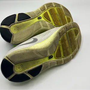 Nike Lunarglide 4 Athletic Sneakers Sz 8.5 Neon Green & White Lunarlon thumbnail 11