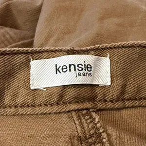 Kensie- Brown Wide Leg Cargo Style Pants Large Front Pockets Casual- Size 8 thumbnail 3