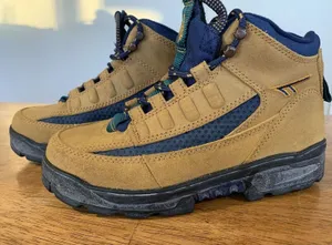 Hi-Tec Boots Lady Trilogy Hiking‎ Boots Womens Size 6.5 Tan and Green Model 5303 thumbnail 1