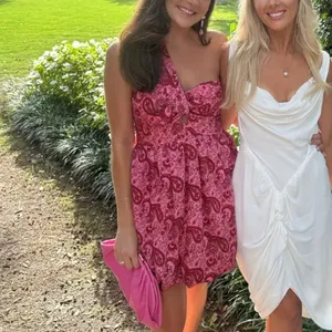 Likely Pink Paisley Bubble Hem Mini Dress SIZE 12 Cocktail Corset Designer $228 thumbnail 5