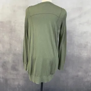 Abercrombie‎ Fitch Cardigan Sweater Women Medium Open Front Soft Layering Earthy thumbnail 2