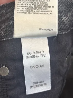 AGOLDE black denim jean shorts thumbnail 7