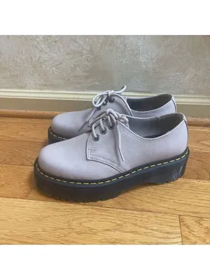 DR. MARTENS 31167 PLATFORM OXFORDS SHOES PINKY BEIGE BLUSH WOMENS Sz 39 US 8 thumbnail 6