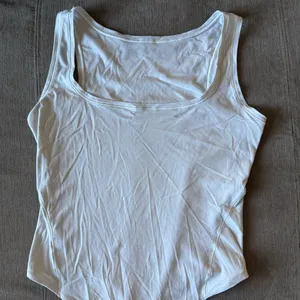 Lululemon Wundermost Ultra-Soft Nulu Square Neck Sleeveless Bodysuit Bone thumbnail 6
