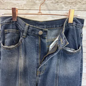 Cider Womens XS Jeans High Waist Cargo Carpenter Utility Wide Leg Y2K Med. Wash‎ thumbnail 2