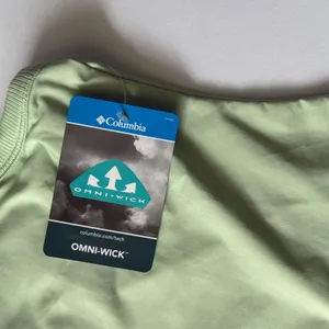 Columbia Boundless Trek Support‎ Tank Womens Small Green AL9322 Omni-Wick NWT thumbnail 10