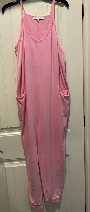 Sincerely Jules Pink Jumpsuit  thumbnail 1