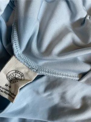 Urban Outfitters Light Blue Asymmetric Ruffle Mini Skirt with Ring Detail thumbnail 2