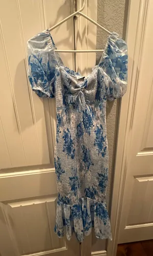 midi dress Blue thumbnail 2