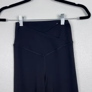 Aerie Offline Real Me‎ Crossover Flare Leggings Black High Waisted Medium thumbnail 4