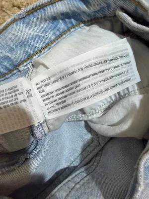 Abercrombie & Fitch Curve Love 90s Straight High Rise Jeans Two Tone 24/00 LONG thumbnail 3