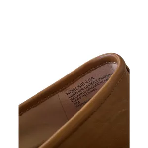Nordstrom Flats Size 5 Square‎ Toe Brown Leather Slip On Casual Shoes thumbnail 7