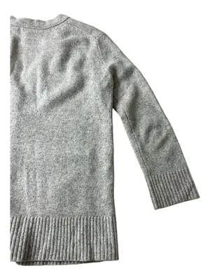 MADEWELL Women Speckled Brown Maysfield Cardigan Grandpa Sweater Merino Wool XS thumbnail 7