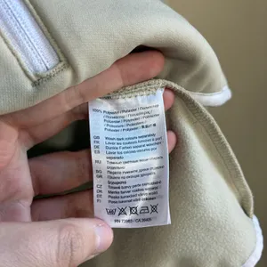 Helly Hansen cream full zip fleece jacket women's size small outdoors winter thumbnail 5