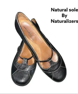 Naturalizers black comfy shoes Black Size 8 thumbnail 1