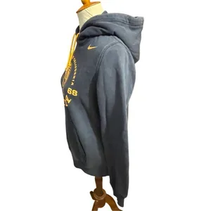 University of California Berkeley Women’s Nike Navy Blue & Gold Pullover Hoodie thumbnail 3