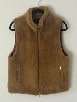J. Crew Faux Fur Vest thumbnail 1