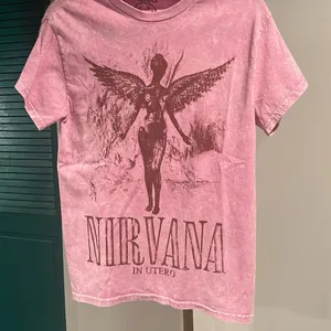 NIRVANA vintage graphic music tee In Utero Size small thumbnail 1