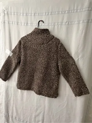 True Grit Sherpa Fleece Quarter Unisex size L Zip Pullover Excellent(C48) thumbnail 10