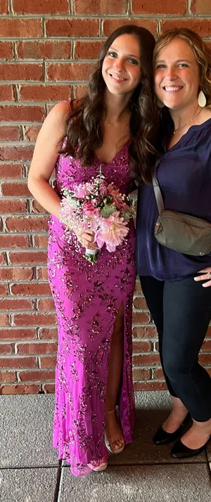 Light Pink Prom Dress thumbnail 1