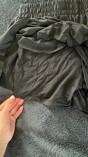 Amazon Flutter High-Waisted Shorts Black XS/S thumbnail 2