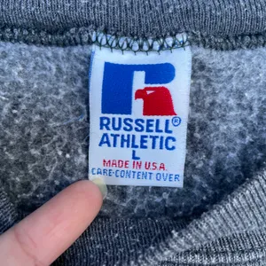 Russell Athletic Vintage University of Nevada Las Vegas Grey Crewneck Sweater thumbnail 4