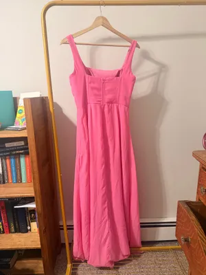 Pink Bridesmaid Dress Birdy Grey thumbnail 5