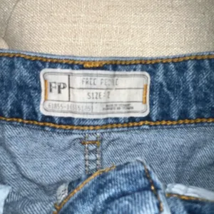 Free People Embellished Denim Skirt thumbnail 4