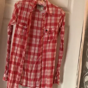 Abercrombie & Fitch flannel plaid Y2K front button up shirt, size xs thumbnail 6