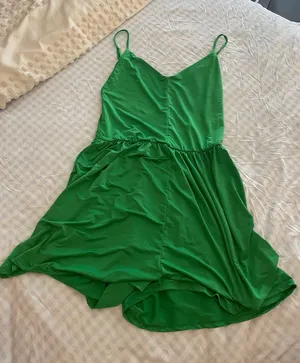 Heart and Hips green romper thumbnail 1