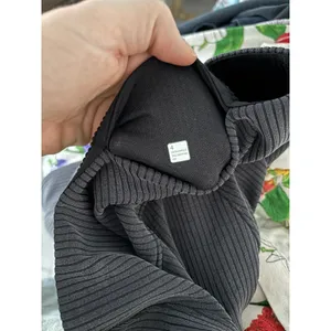 Lululemon Softstream Flared Ribbed Pants Womens 4 Gray‎ Yoga Workout Travel Gym thumbnail 5