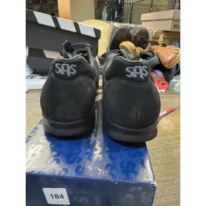 SAS Free Time Walking Shoe Black Suede Size 10 N Lace Up Tennis Sneaker thumbnail 5