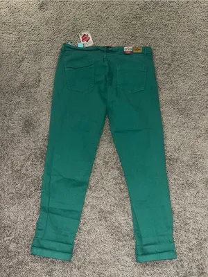 Zara green skinny jeans nwt size 10 #skinny #denim thumbnail 2